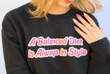 Barbie Balanced Diet Sweatshirt