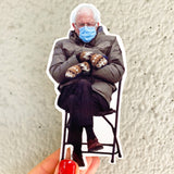 Pegatina Mitones de Bernie