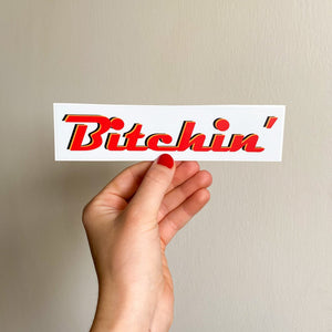 Bitaw Sticker CLEARANCE Bitchin' Sticker – MNT Stickers